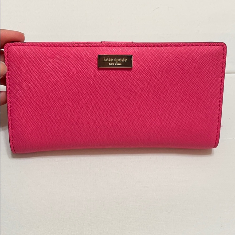 Kate Spade Wallet, Hot Pink